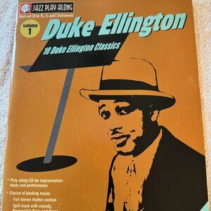 Hal Leonard Duke Ellington Jazz Play Along Volume 1 Book and CD